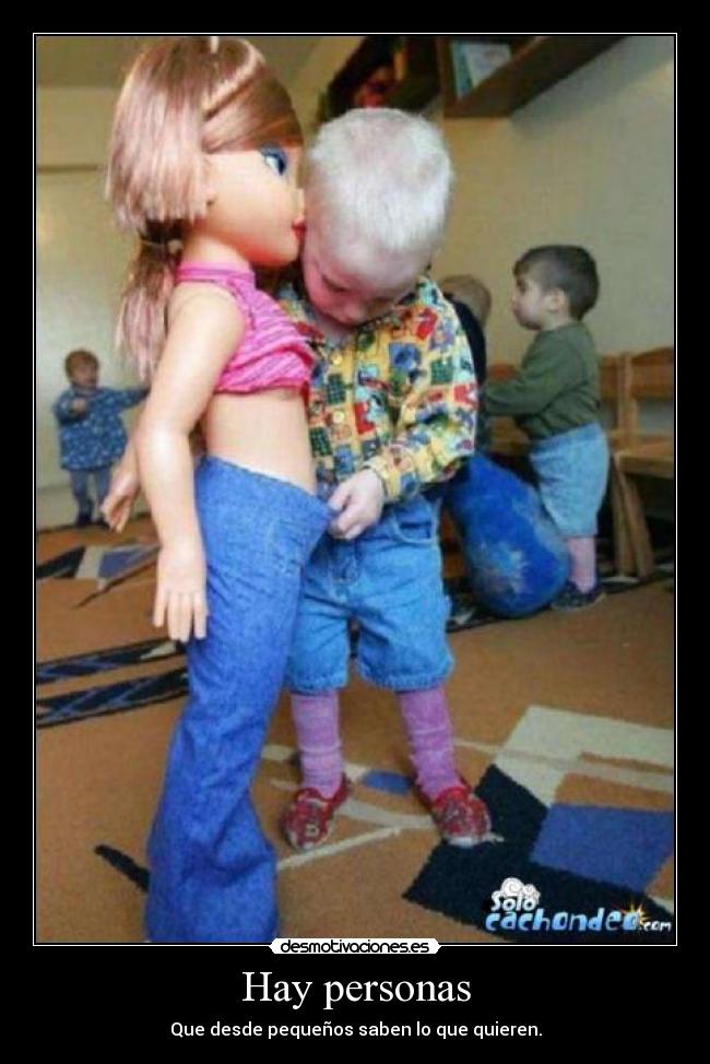 Hay personas -