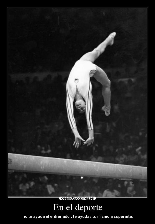 En el deporte -