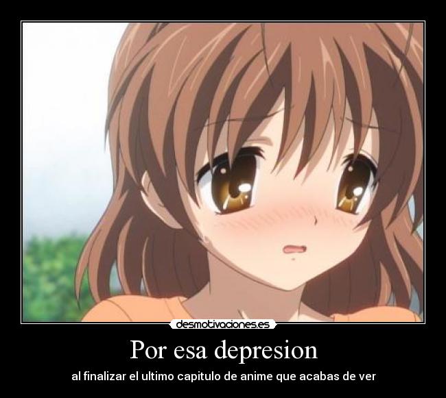 Por esa depresion -