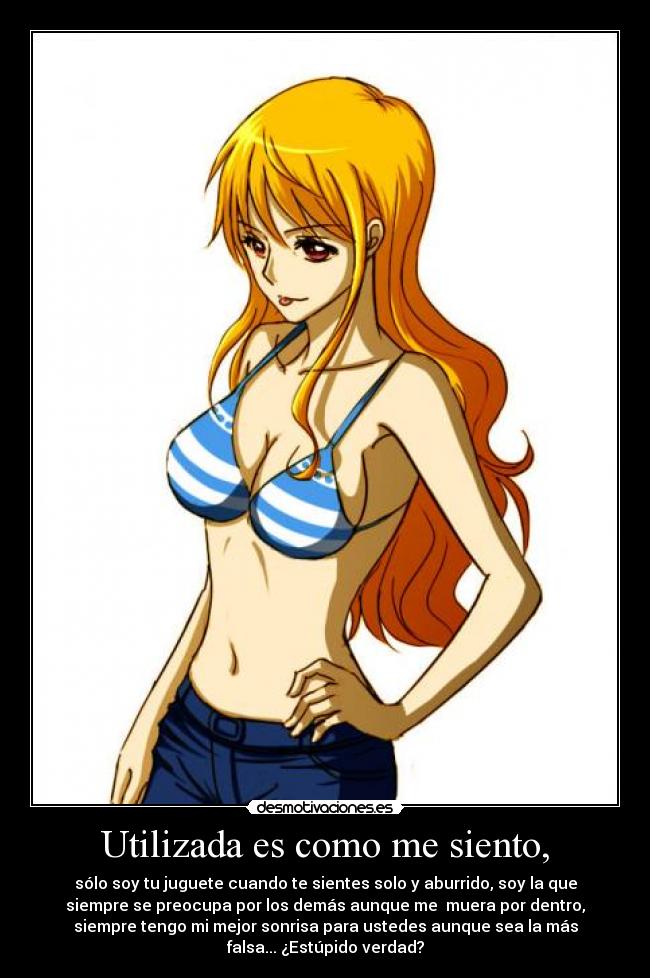 carteles nami one piece siempre boba turno merezco naa verdad desmotivaciones