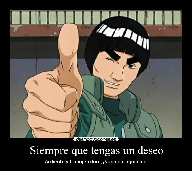 Siempre que tengas un deseo - Ardiente y trabajes duro, ¡Nada es imposible!