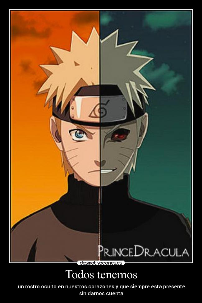 carteles naruto echos reales desmotivaciones