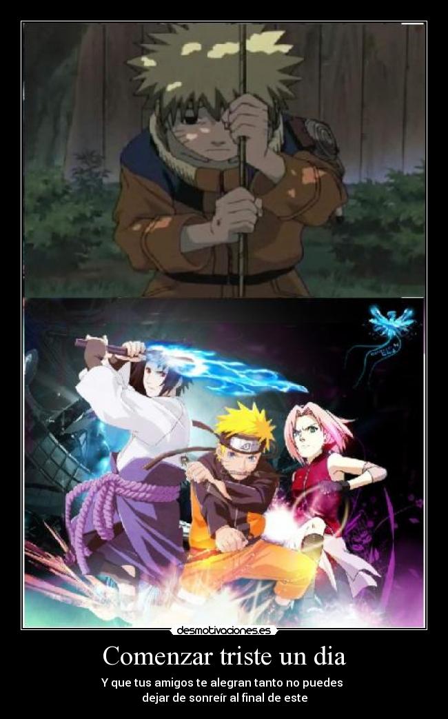 Comenzar triste un dia -