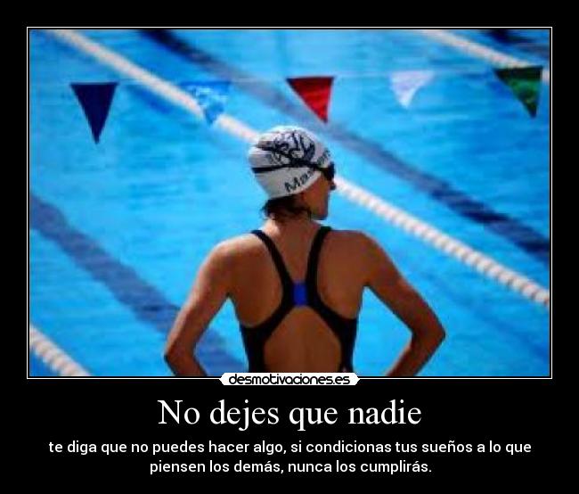 No dejes que nadie - 