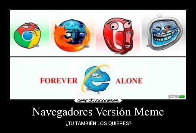 Navegadores Versión Meme - 