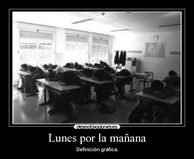 Lunes por la mañana - 