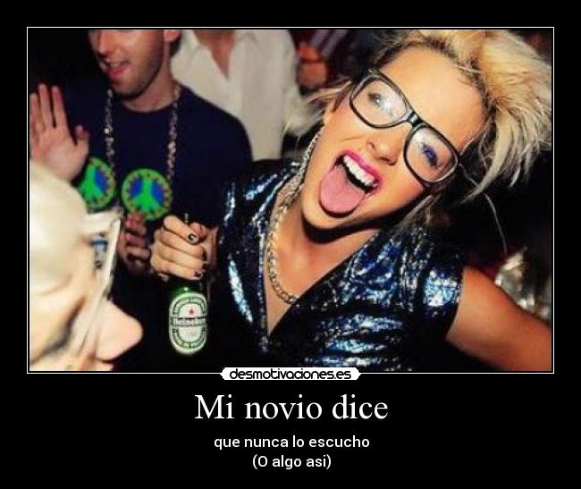 Mi novio dice - 