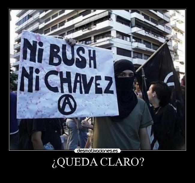¿QUEDA CLARO? - 