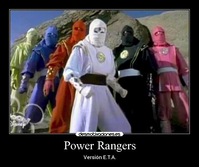 Power Rangers - Versión E.T.A.