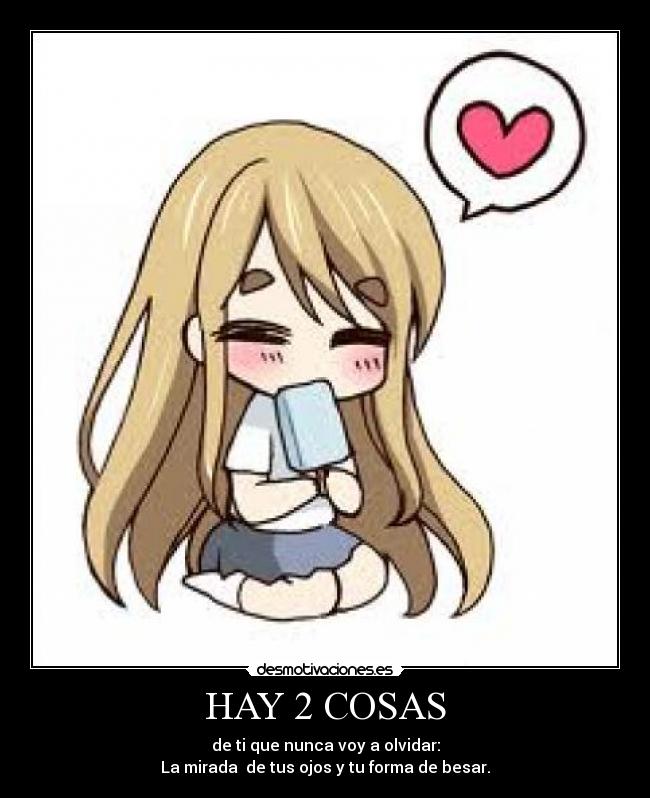 HAY 2 COSAS - 