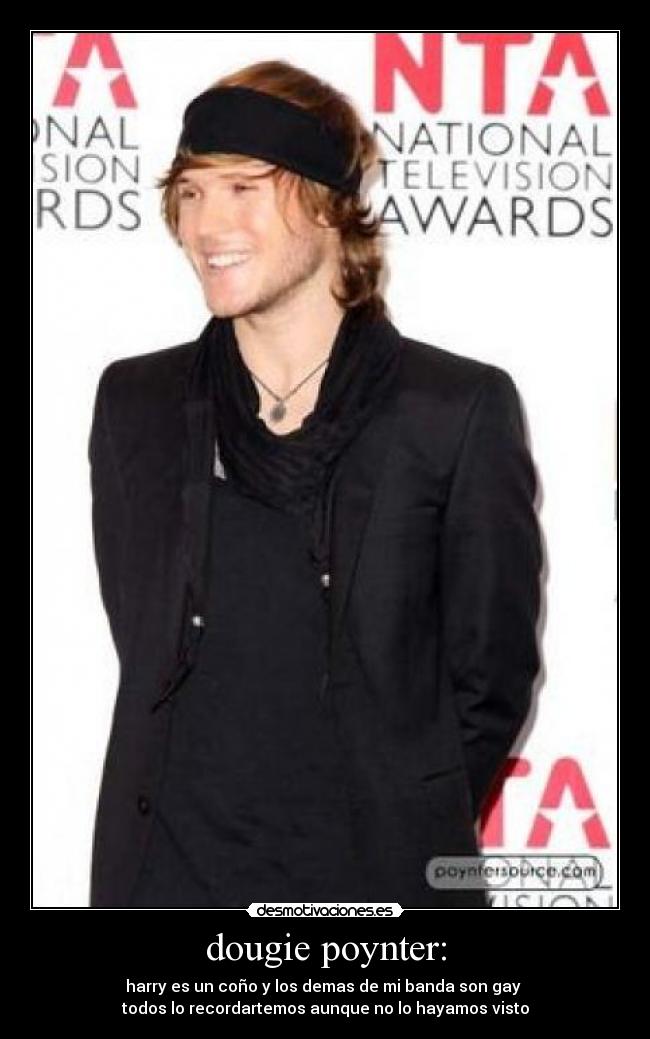 dougie poynter: -