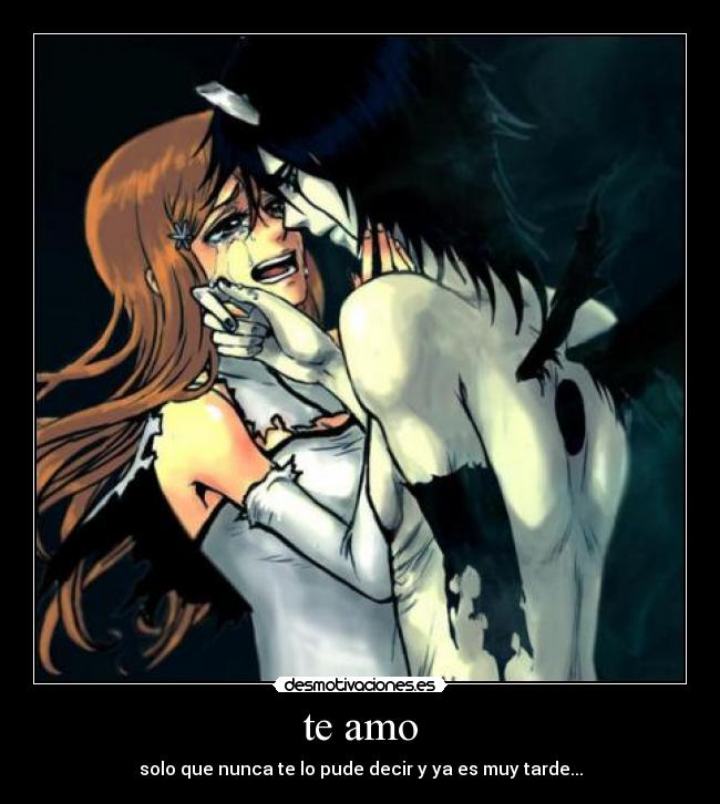 te amo -