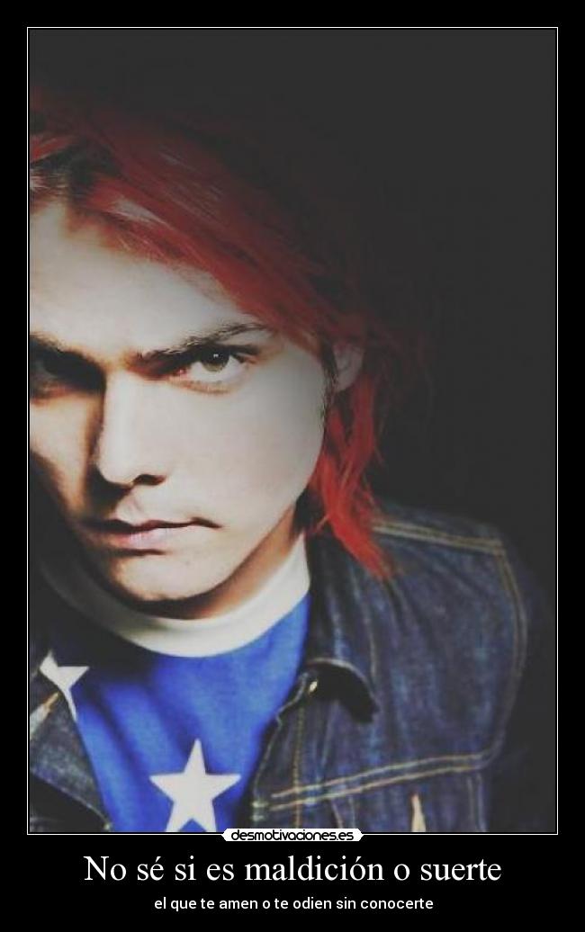 carteles gerard way mcr desmotivaciones