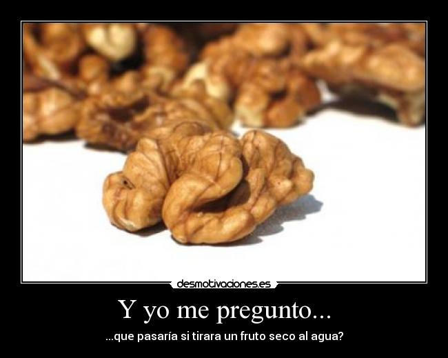 Y yo me pregunto... -