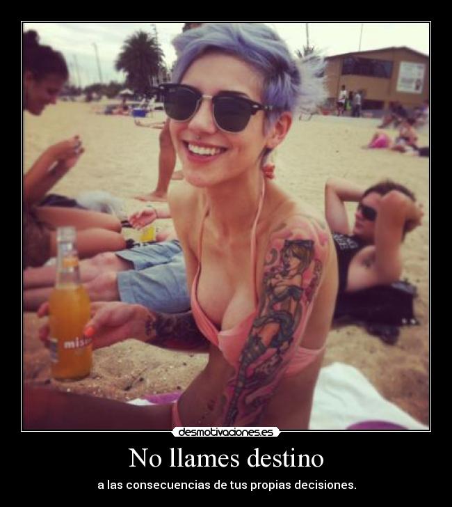 No llames destino -