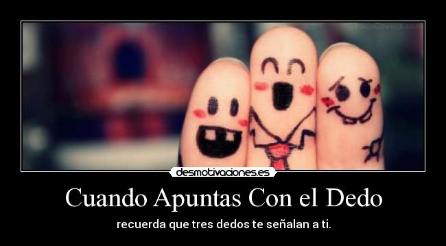 Cuando Apuntas Con el Dedo -