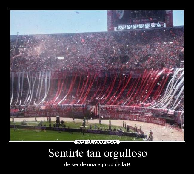 Sentirte tan orgulloso -