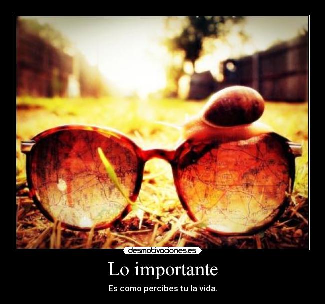 Lo importante - 