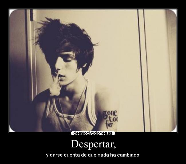 Despertar, -