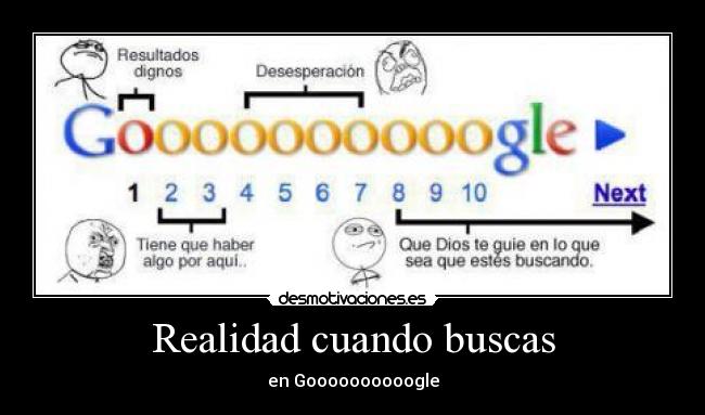 Realidad cuando buscas -