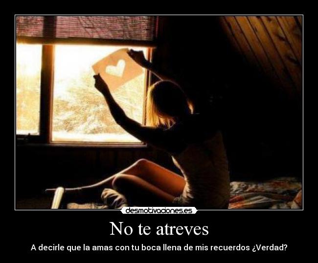 No te atreves -