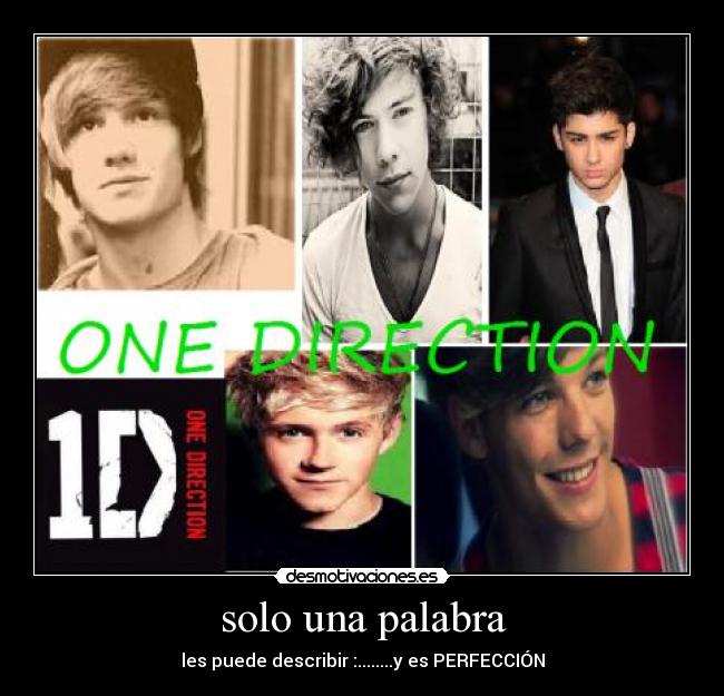 solo una palabra - les puede describir :........y es PERFECCIÓN