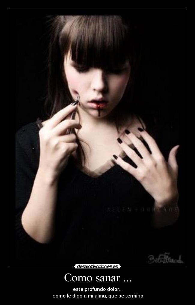 Como sanar ... -