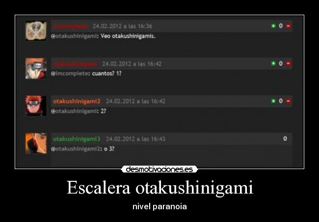 Escalera otakushinigami -