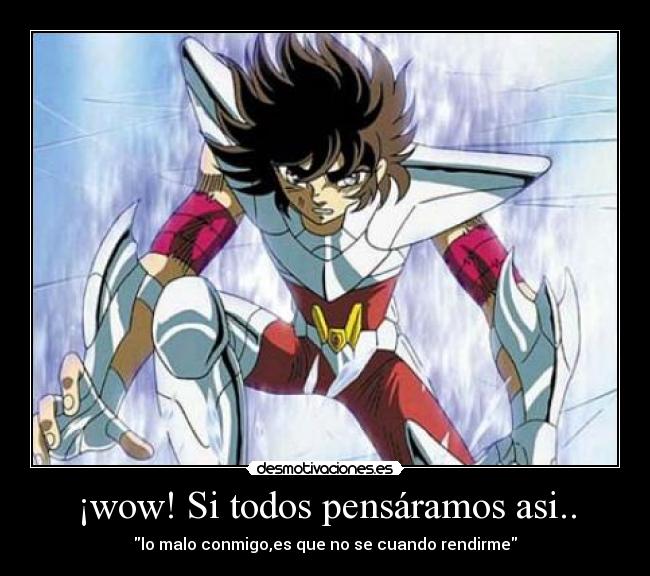 carteles saint seiya anime caracter desmotivaciones