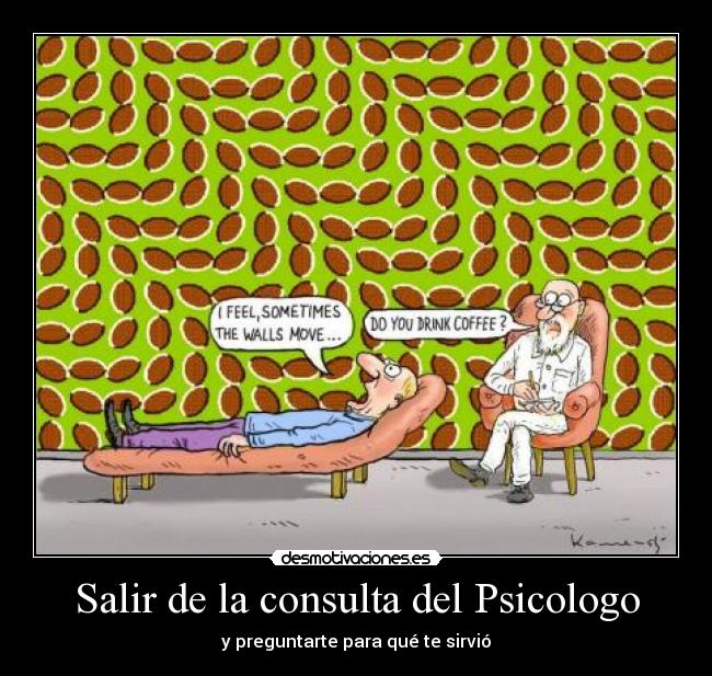 Salir de la consulta del Psicologo - 