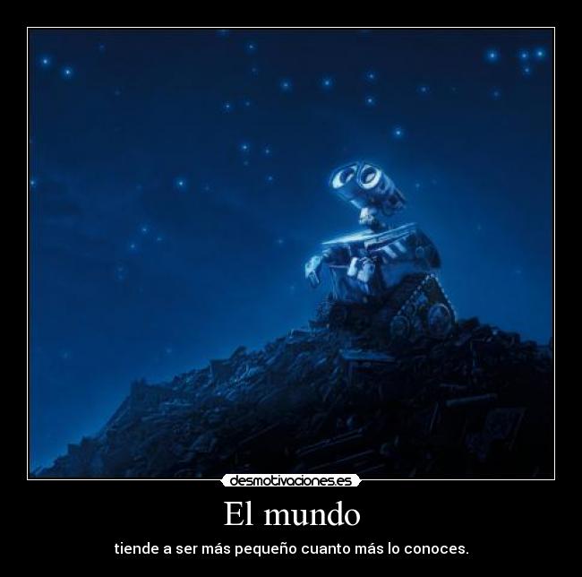 carteles mundo mundo tierra desmotivaciones