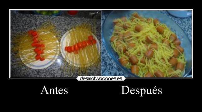 Antes                 Después - 