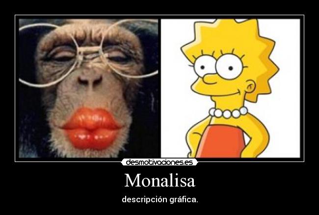 Monalisa - descripción gráfica.
