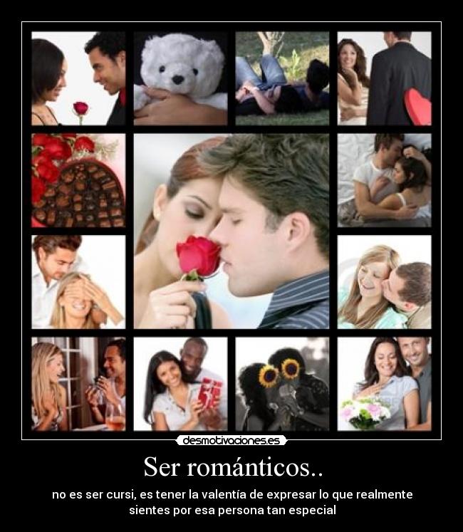 carteles romantico expresar especial desmotivaciones