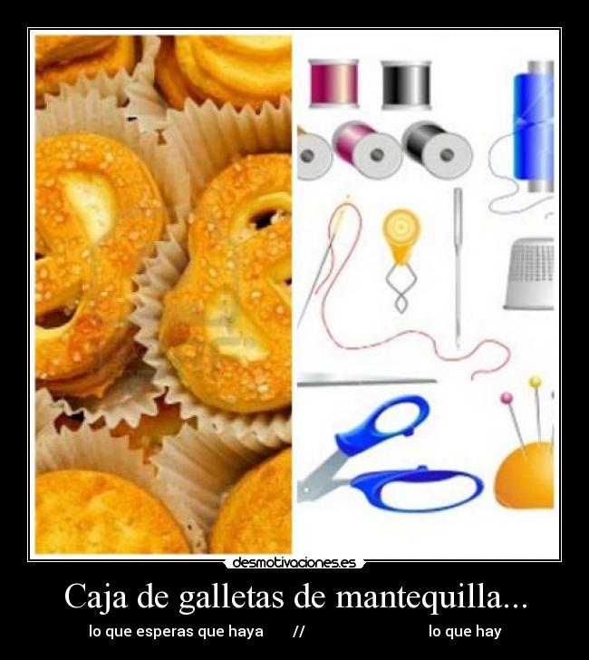 Caja de galletas de mantequilla... - 