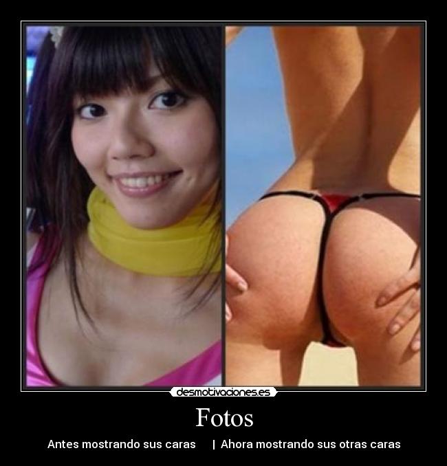 Fotos - Antes mostrando sus caras | Ahora mostrando sus otras caras