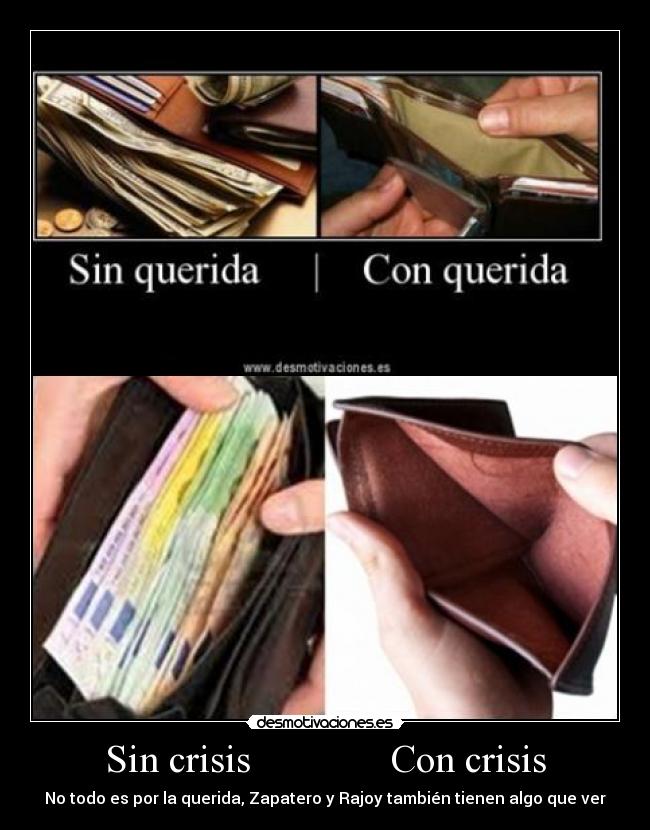 Sin crisis Con crisis -