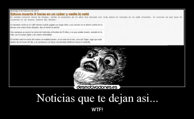 Noticias que te dejan asi... - WTF!