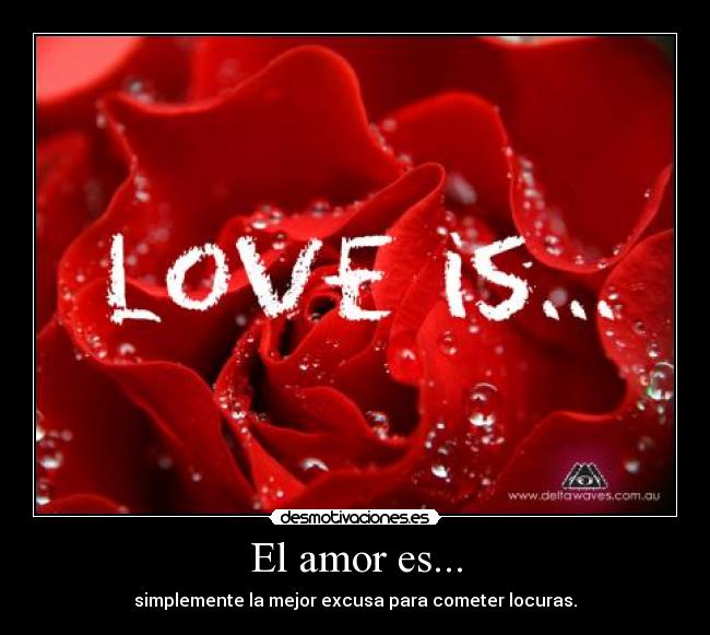 El amor es... - 
