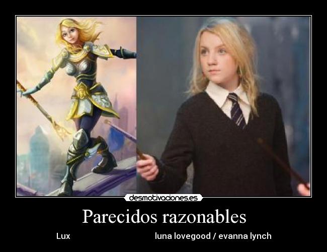 Parecidos razonables -