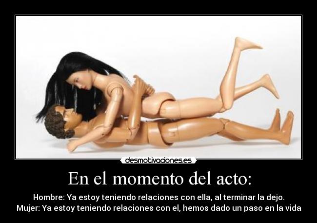 En el momento del acto: - 