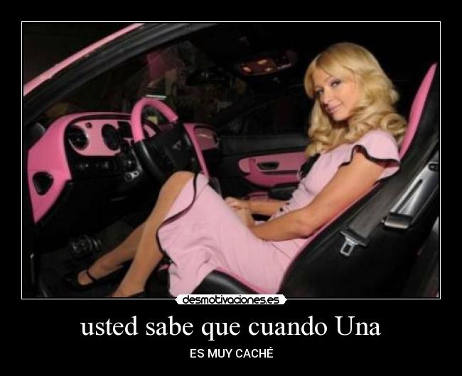 usted sabe que cuando Una -