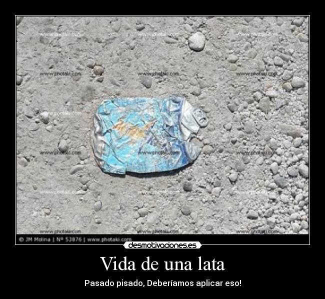 carteles vida vida una lata desmotivaciones