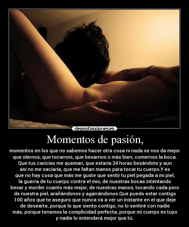 Momentos de pasión, -
