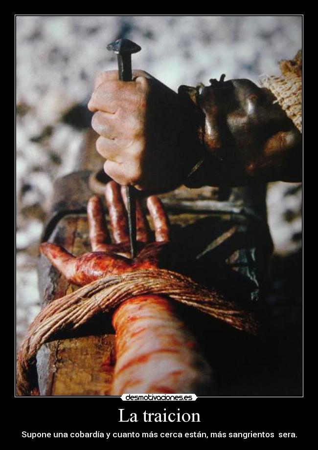 La traicion - 