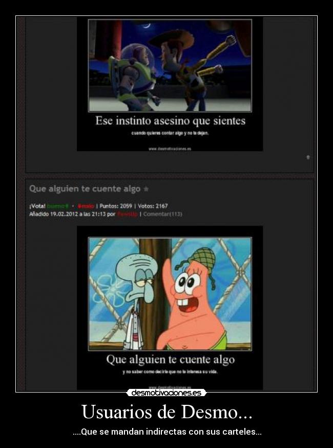 Usuarios de Desmo... - 