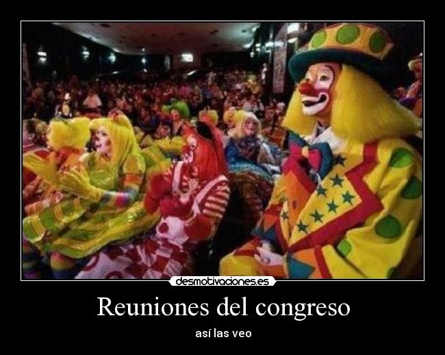 Reuniones del congreso - 