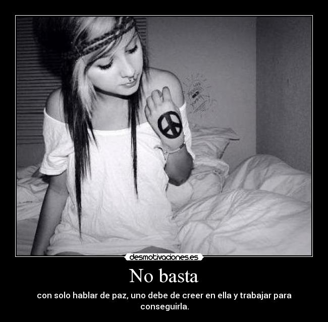 No basta - 
