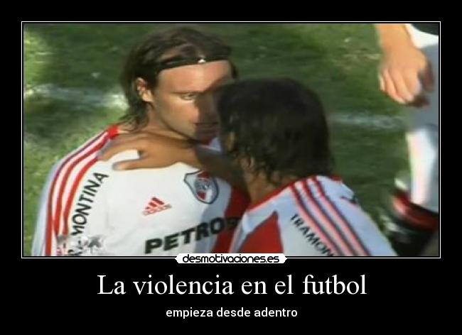 La violencia en el futbol -