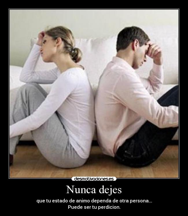 Nunca dejes -